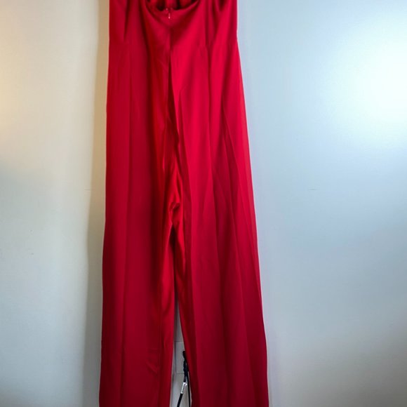 Fashion Nova Red Jumpsuit Size 2X - Picture 2 of 4